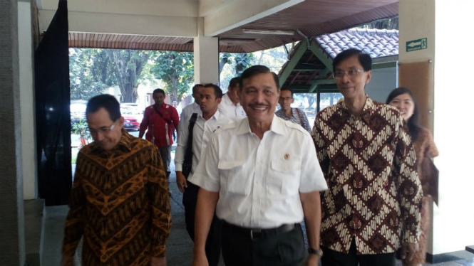 Menteri Koordinator (Menko) Bidang Kemaritiman, Luhut Binsar Panjaitan 