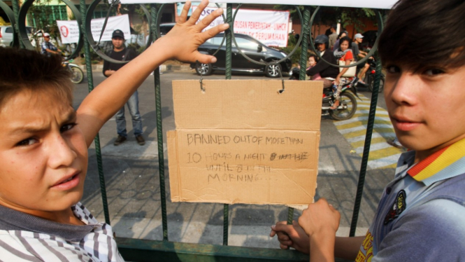 Pencari Suaka UNHCR di Jakarta