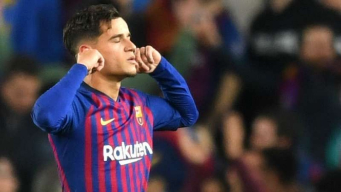 Gelandang serang Barcelona, Philippe Coutinho