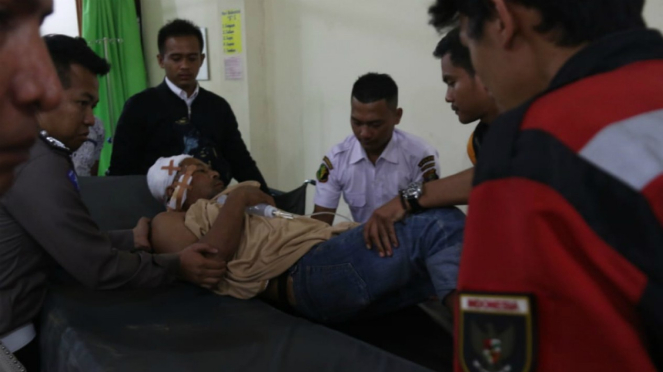 Korban bentrokan di Mesuji dirawat di RS Bhayangkara Lampung