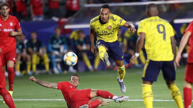 Duel Arsenal vs Bayern Munich di ajang International Champions Cup 2019