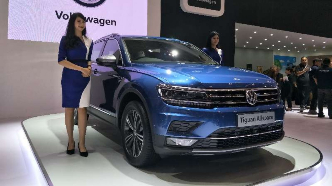 Volkswagen Tiguan generasi kedua dirilis di GIIAS 2019.