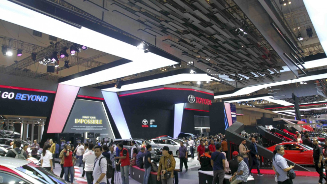Booth Toyota di GIIAS 2019