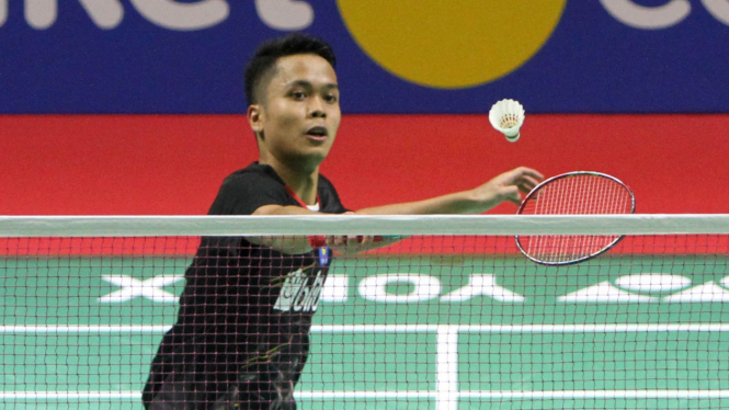 Anthony Ginting bakal tampil di ajang SEA Games 2019.