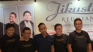 Gelar Konser Reuni, Jikustik Janji Akan Beda di Tiap Kota