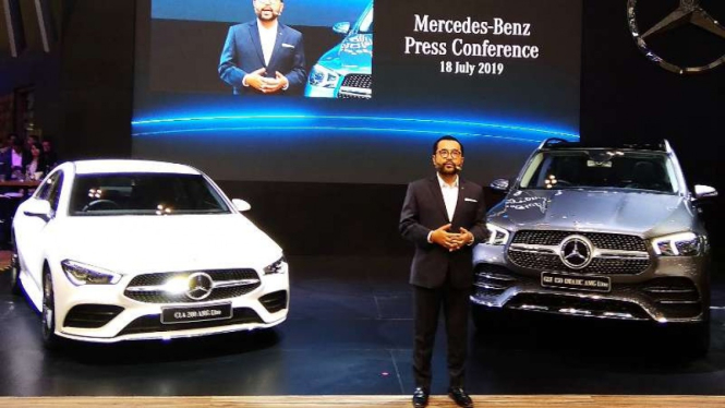 Mercedes-Benz bawa dua mobil baru di GIIAS 2019.