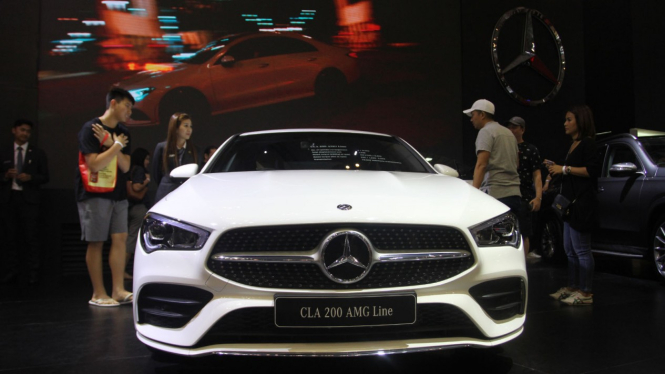 Mercedes-Benz Luncurkan Dua Model Baru di GIIAS 2019, The new CLA 