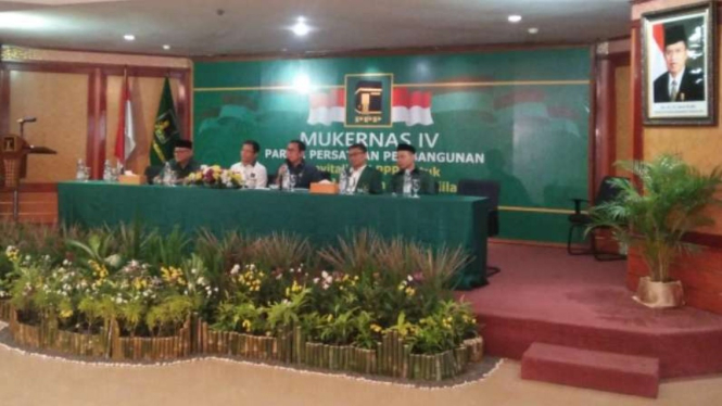 Musyawarah Kerja Nasional (Mukernas) ke-4 PPP di Banten.