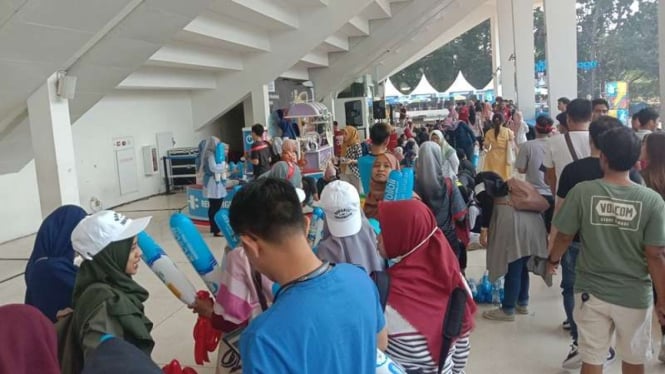 Antrian Penonton Indonesia Open 2019