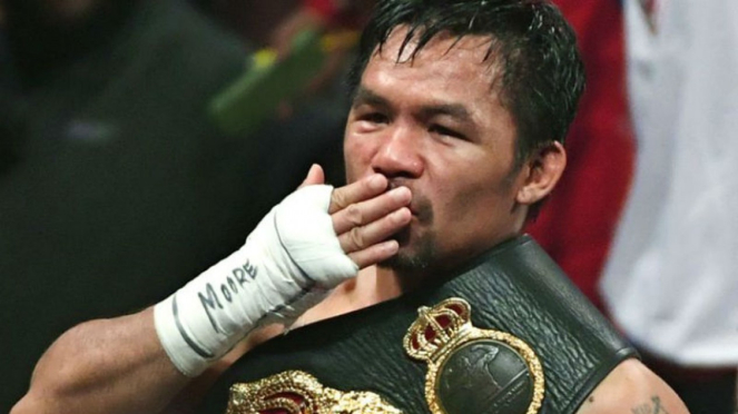 Filipino boxer Manny Pacquiao