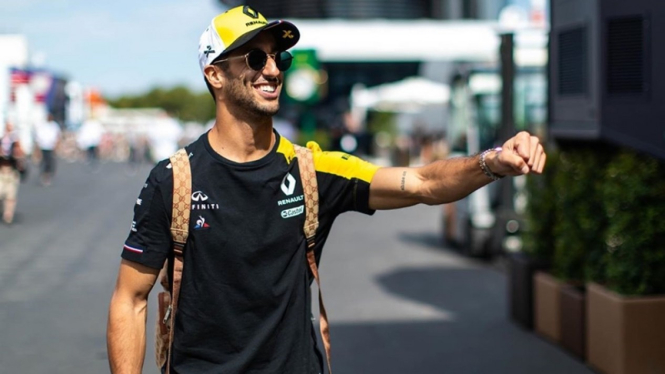 Pembalap Renault, Daniel Ricciardo