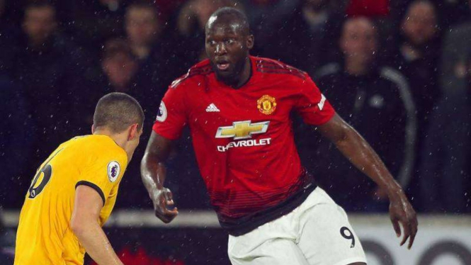 Penyerang Manchester United, Romelu Lukaku