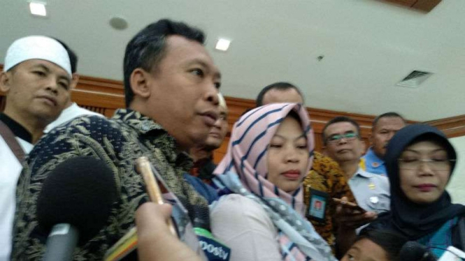 Pengacara Baiq Nuril, Joko Jumadi di Jakarta, Kamis, 25 Juli 2019.
