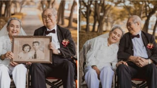 Setelah 66 Tahun, Pasangan ini Baru Jalani Foto Pernikahan