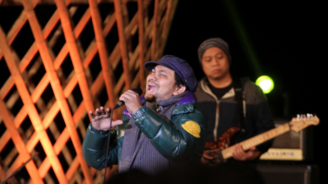 Tompi di Jazz Gunung Bromo 2019