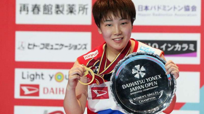 Akane Yamaguchi juara Japan Open 2019.