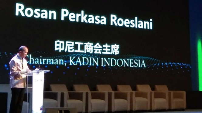 Ketua Umum Kadin Indonesia, Rosan Perkasa Roeslani.