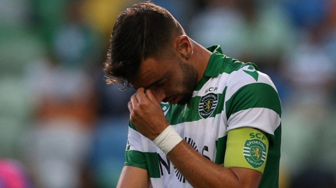 Gelandang Sporting Lisbon, Bruno Fernandes