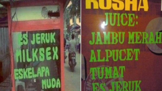 Kocak 8 Tulisan Makanan Typo Ini Bikin yang Baca Jadi 