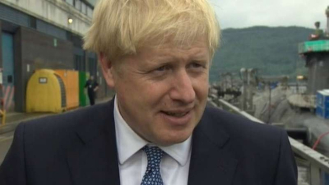 Perdana Menteri Inggris, Boris Johnson.