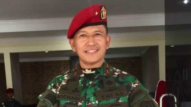 Komandan Komando Operasi Khusus TNI Brigjen Rochadi