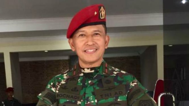 Komandan Komando Operasi Khusus TNI Brigjen Rochadi