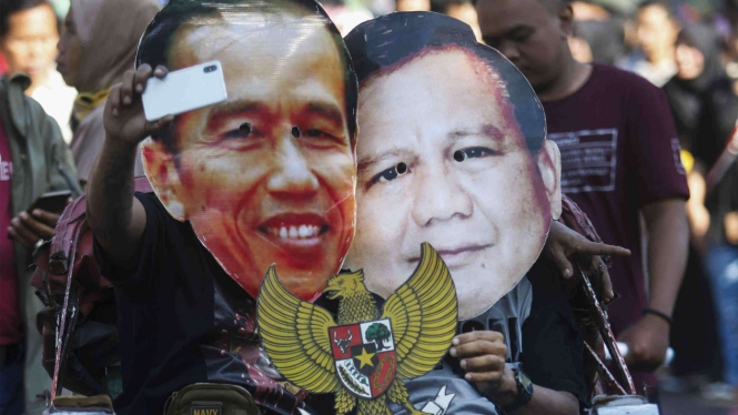 Aksi masyarakat pasca pertemuan Jokowi dan Prabowo. (Foto ilustrasi)