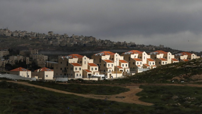 Israel mendirikan lebih dari 100 permukiman warga Yahudi di Tepi Barat, termasuk Jerusalem Timur. - AFP