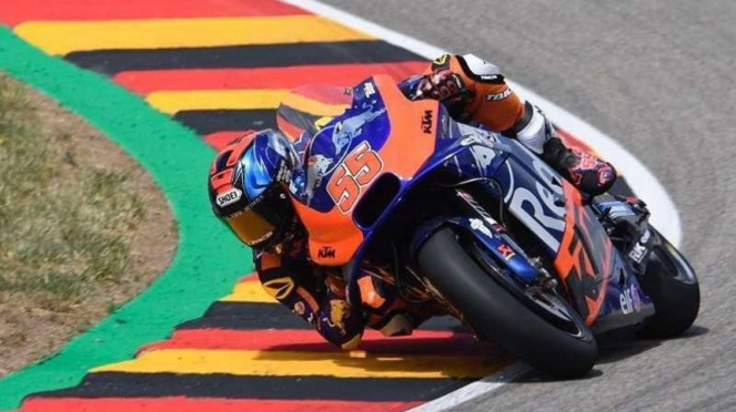 Pembalap Tim Red Bull KTM Tech3, Hafizh Syahrin