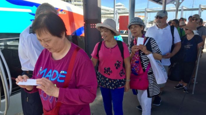 Pakar memiliki pandangan terbelah atas dampak pelarangan kunjungan terhadap ekonomi Taiwan. (ABC News: Kristy Sexton-McGrath)
