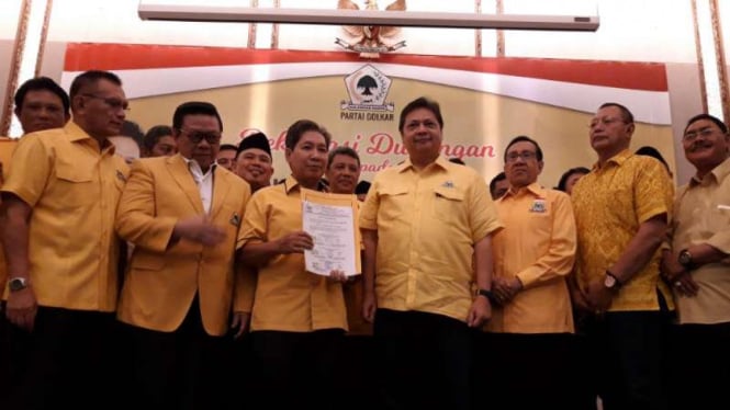 DPD DIY dan Jateng beri dukungan untuk Ketum Partai Golkar Airlangga Hartarto.