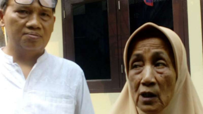 Arpah (69), warga Beji, Depok, Jawa Barat, mencari keadilan atas tanahnya 