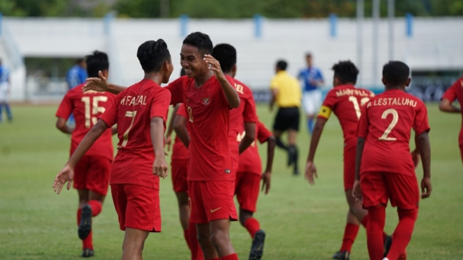 Pemain Timnas Indonesia U-15 di Piala AFF U-15 2019