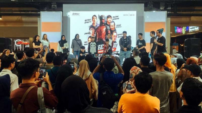 Jumpa penggemar film Gundala di Bogor, Jawa Barat