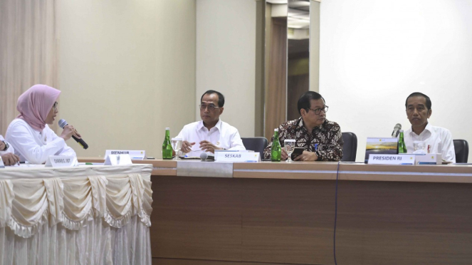 Presiden Jokowi Datangi Kantor PLN