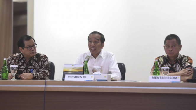 Presiden Jokowi Datangi Kantor PLN