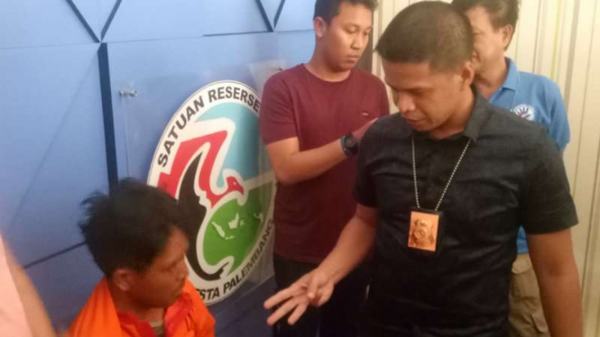 Polisi Ringkus Otak Kaburnya 30 Tahanan Polresta Palembang