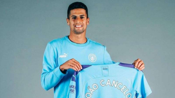 Pemain belakang Manchester City, Joao Cancelo