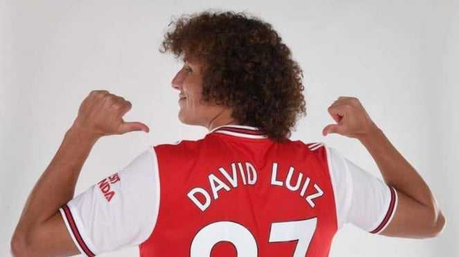 Pemain belakang Arsenal, David Luiz