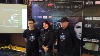Obati Rindu Penggemar, Nicky Astria Gelar Konser 'Terus Berlari'