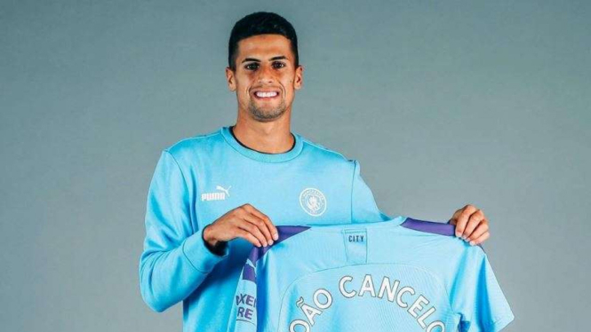 Pemain belakang Manchester City, Joao Cancelo