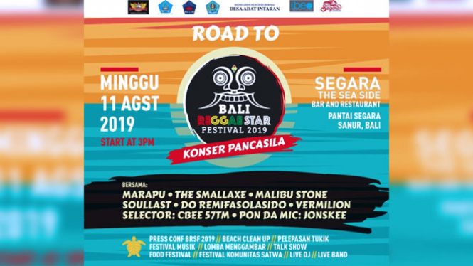 Bali Reggae Star Festival (BRSF) 2019.