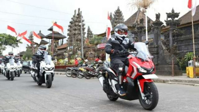 World Premiere Riding Experience Honda ADV 150  di Bali