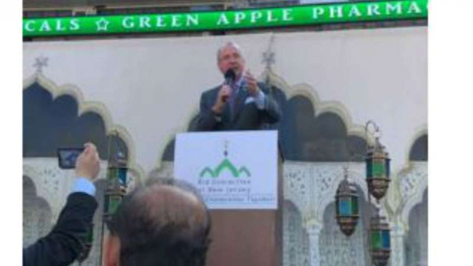 Perayaan Idul Adha di New Jersey AS 