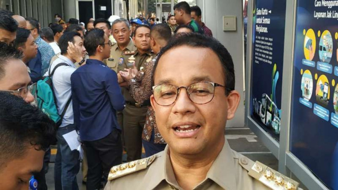 Gubernur DKI Jakarta Anies Baswedan.