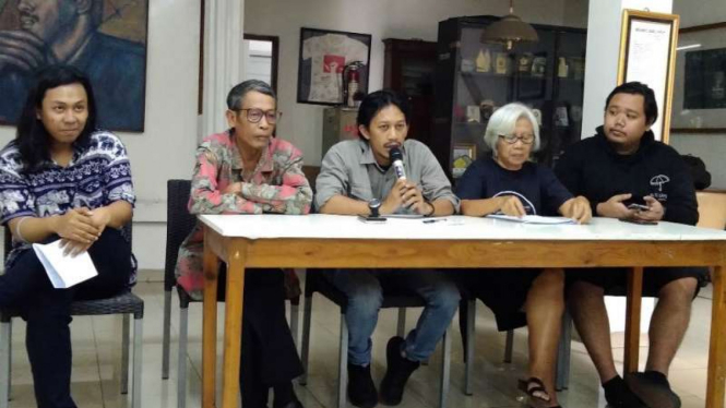 Konferensi Pers KontraS, LBH Pers, IKOHI dan JSKK di Jakarta, 15 Agustus 2019.