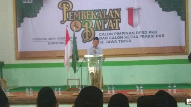 Bai'at calon pimpinan DPRT PKB se Jawa Timur.