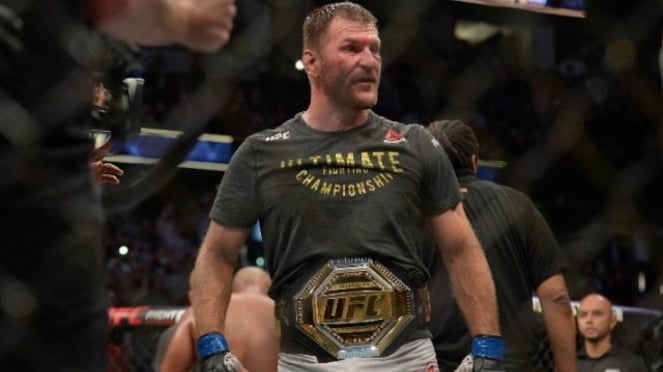 Stipe Miocic, campeón de peso pesado de UFC