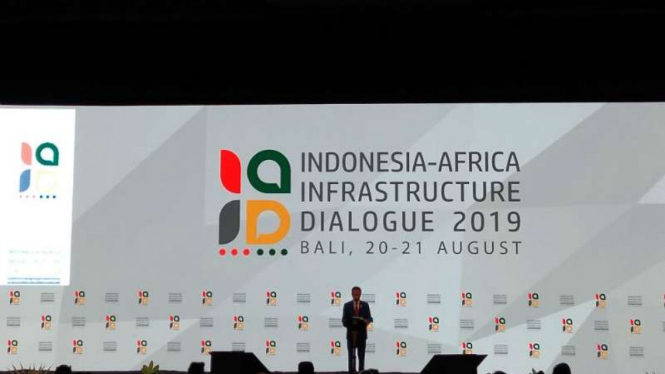 Presiden Jokowi di Indonesia-Africa Infrastructure Dialogue 2019 di Bali