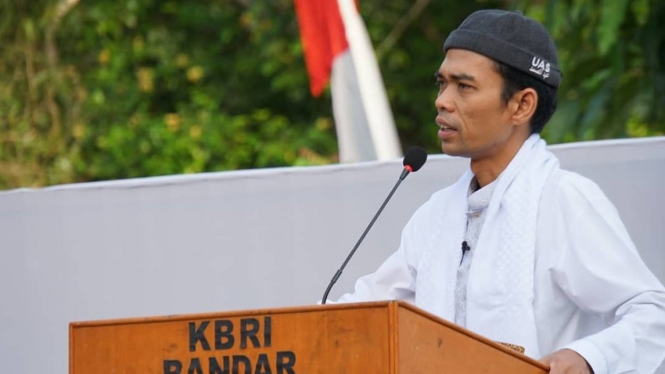 Abdul Somad saat berdakwah di KBRI Bandar Seri Begawan, Brunei Darussalam (11/08) - Instagram/ustadzabdulsomad_official